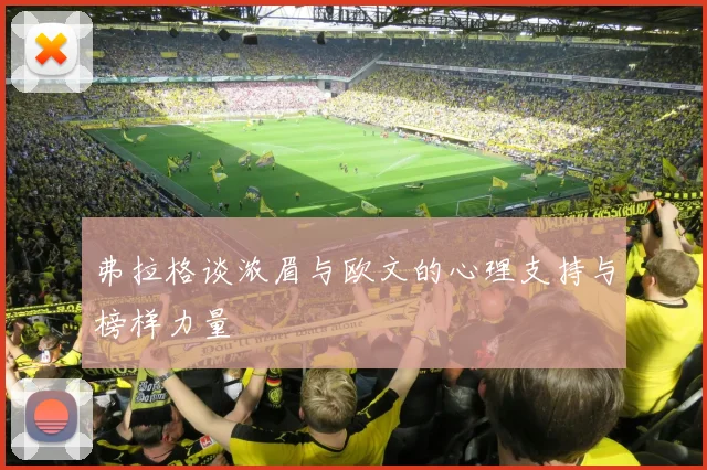弗拉格谈浓眉与欧文的心理支持与榜样力量